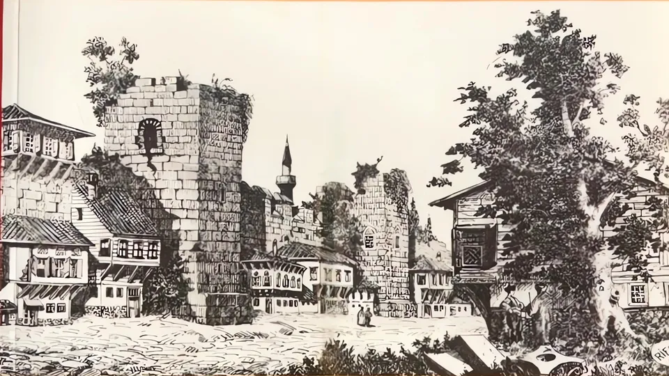 Aleksandr Zografos’un Resimlerinde Edirne Kalesi