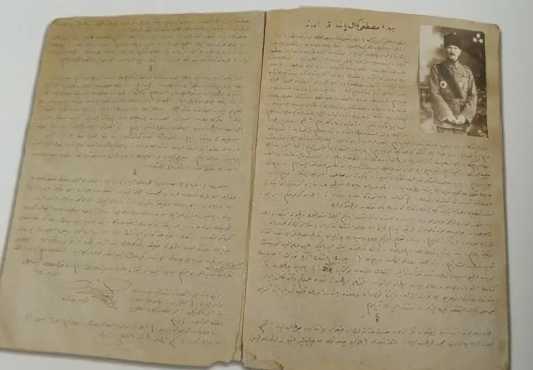 Gazi Mustafa Kemal Paşa ve Dr. Rıfat Osman Bey