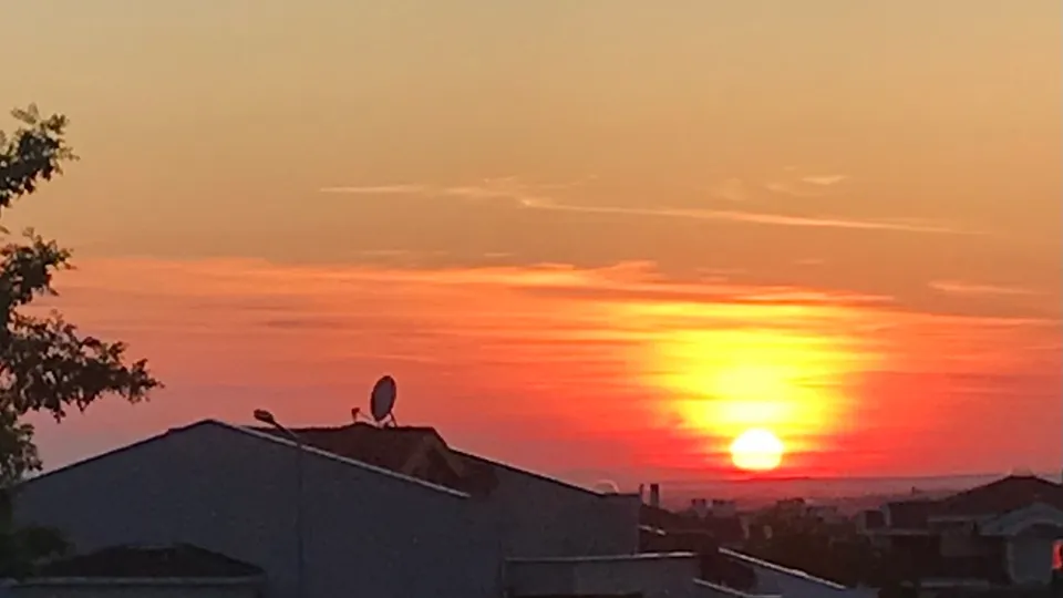 Edirne’de Güneşin Batışı
