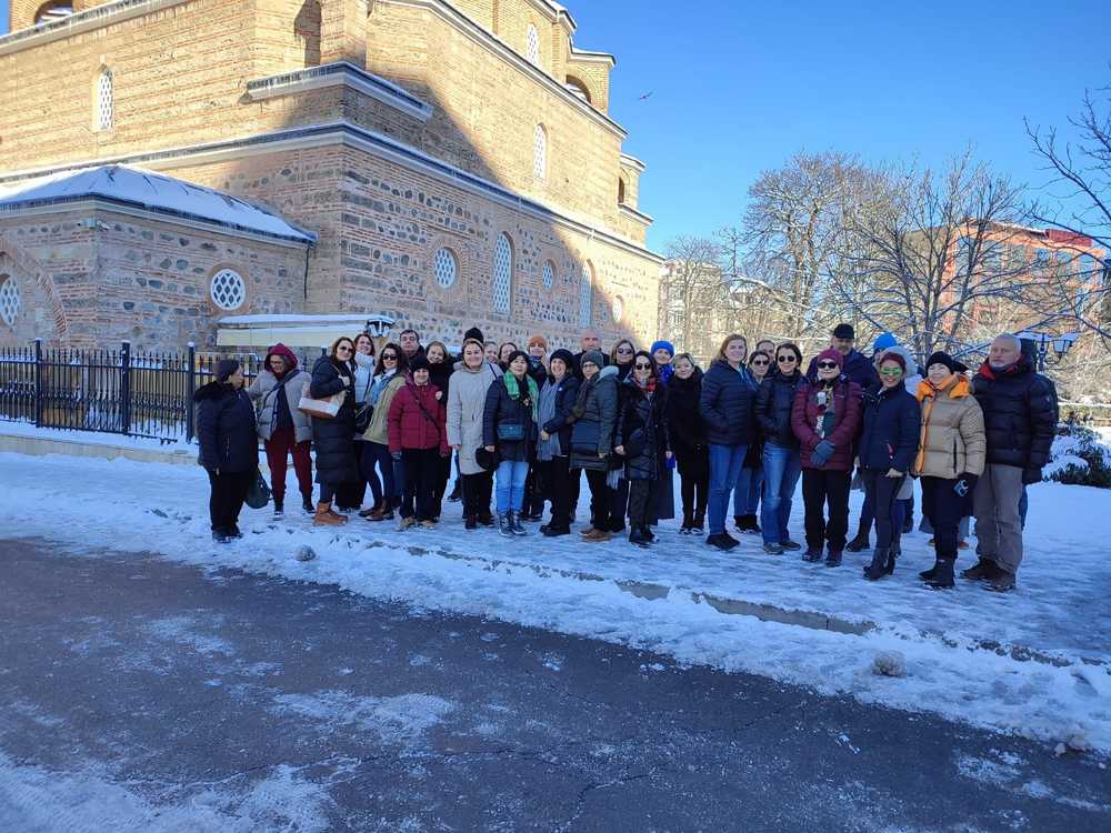 Resim 7 - TÜKD Edirne Şubesi üyeleri (Banyabaşı Cami)