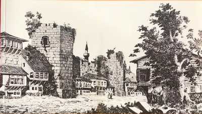 Aleksandr Zografos’un Resimlerinde Edirne Kalesi