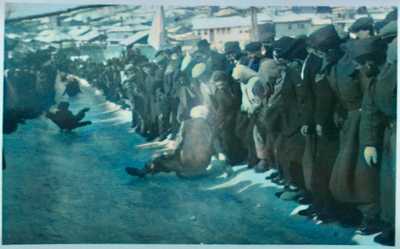 Edirne’nin Eski Kış Eğlencelerinden Buz Bayırı Kızak Yarışları