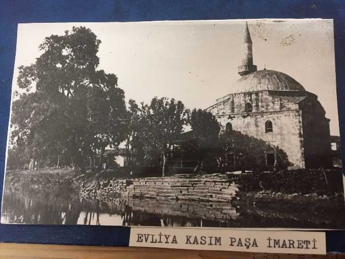 Resim 10: Evliya Kasım Paşa Camii ve Tunca Nehri’ne inen merdivenler "Tosyavizade Dr.Rıfat Osman Bey’den"