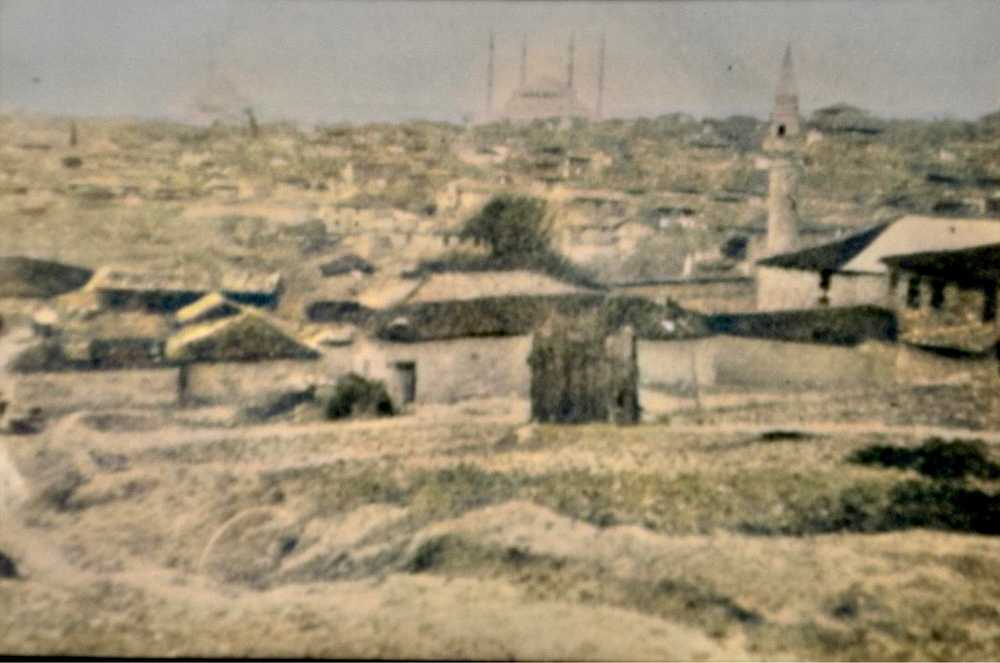 Balkan Savaşı'nda, Eski İstanbul Yolundan Edirne'nin görünüşü