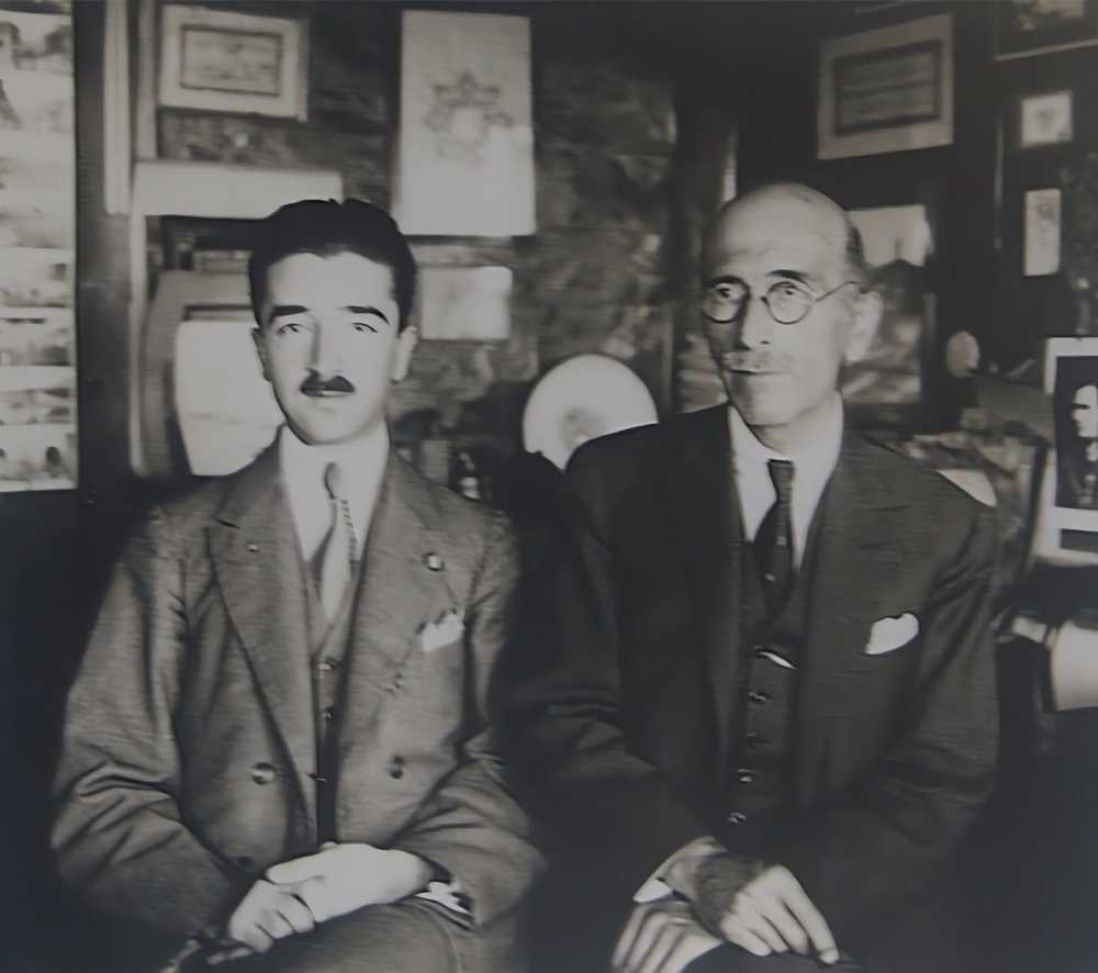 Ord.Prof.Dr.A.Süheyl Ünver ve Tosyavizade Dr.Rıfat Osman Bey