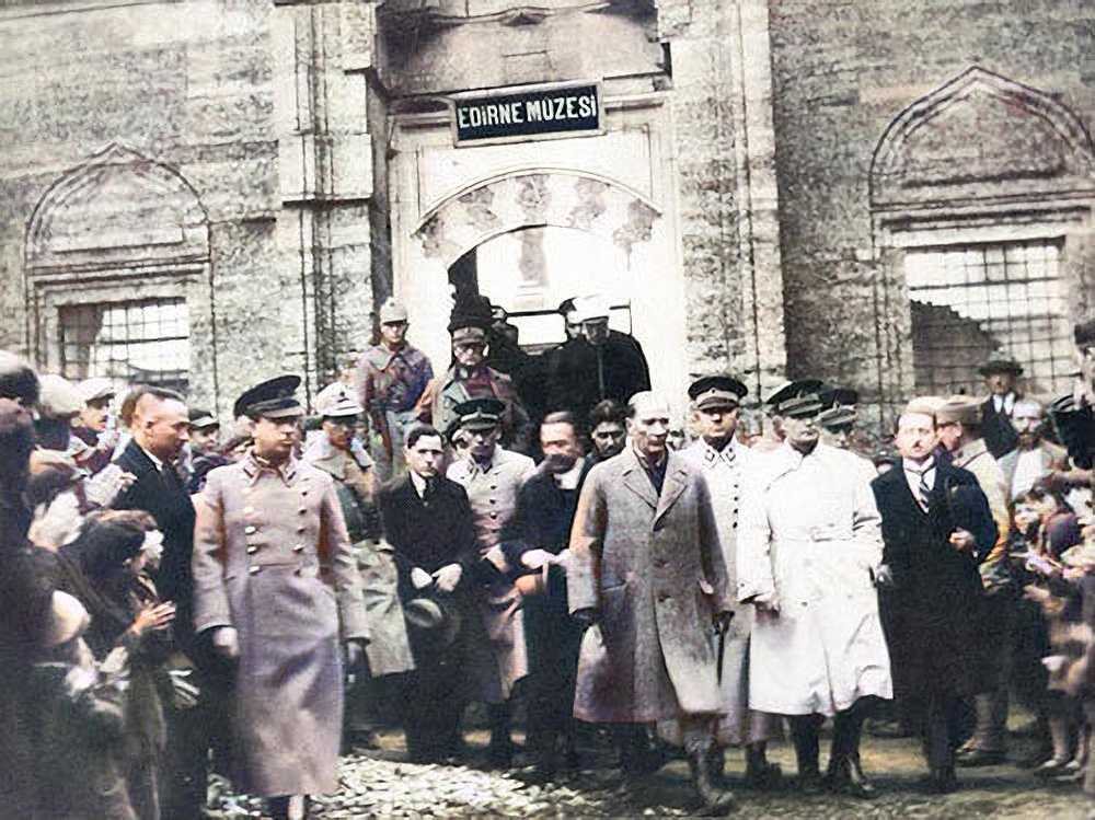 21 Aralık 1930 Atatürk'ün Edirne'ye Gelişi - Edirne Müzesi