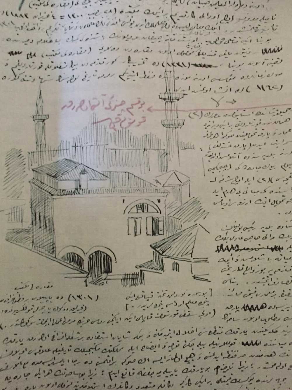 Resim 1: Makaralı Mektep. Dr. Rıfat Osman Bey’in çalışması