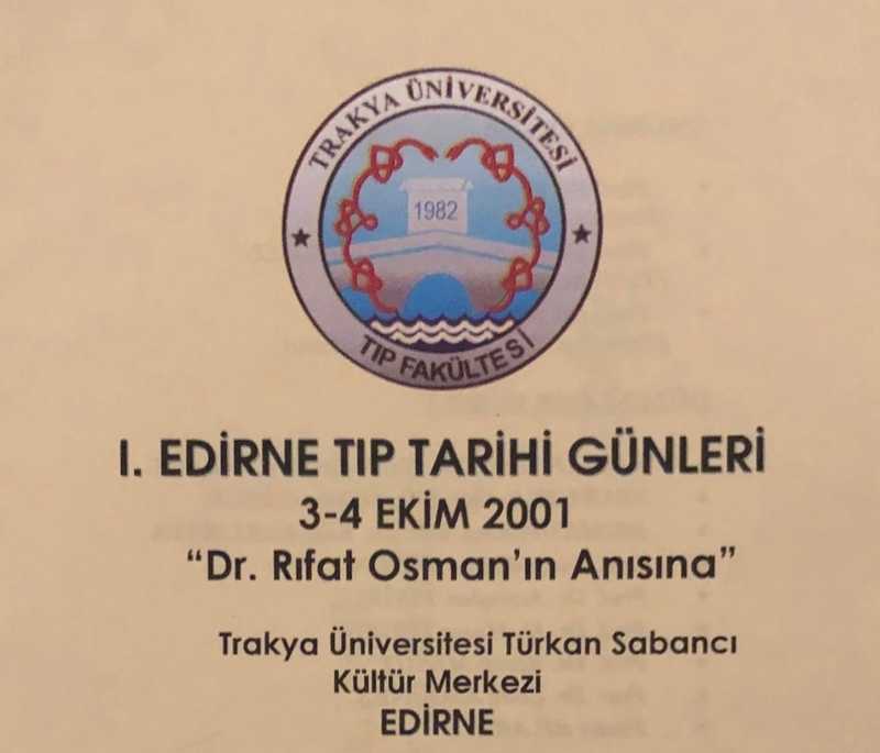 Edirne Tıp Tarihi Günleri